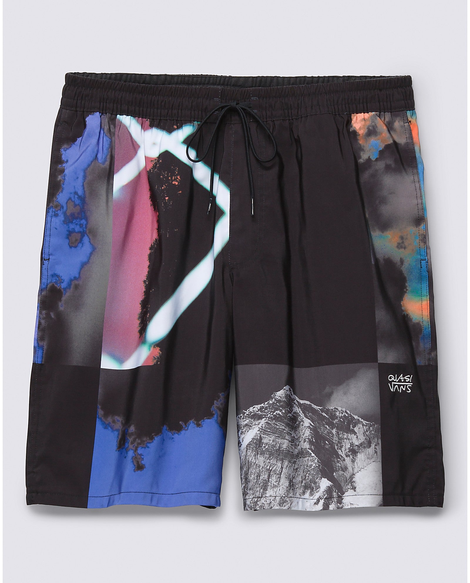 Quasi Skateboards Window Vans Elastic Waist Shorts