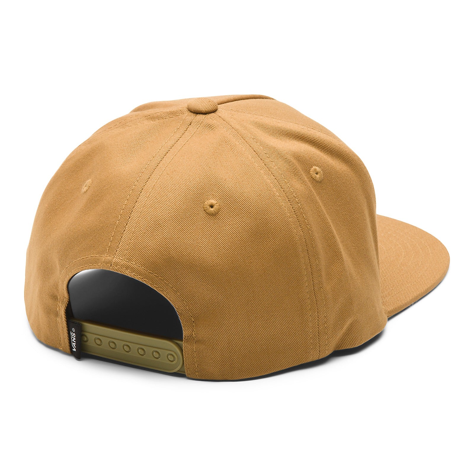 Bone Brown Full Patch Vans Snapback Back