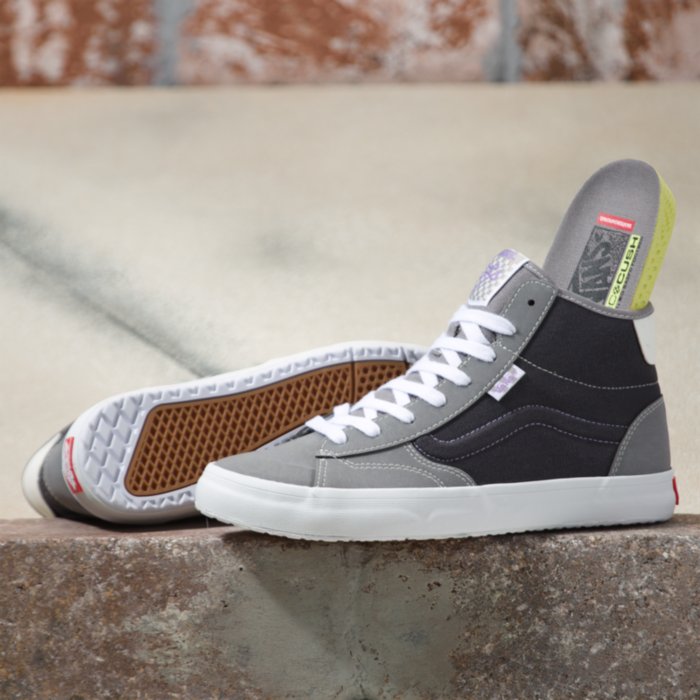 Frost Gray Synthetic Lizzie Armanto Vans Skateboarding Shoe