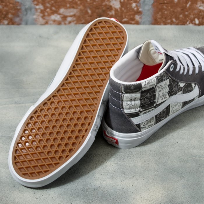 Daniel Johnston Raven Vans Skate SK8-Hi Shoe Bottom