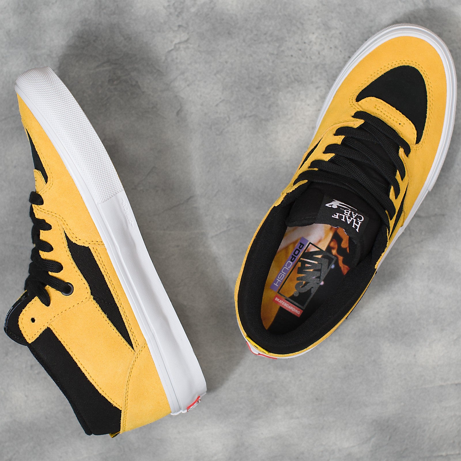 Bruce Lee x Vans Skate Half Cab Shoe Top