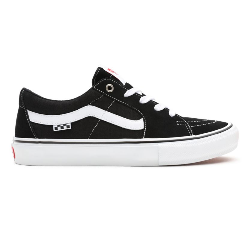 Black Skate Sk8-Low Vans Skateboard Shoe