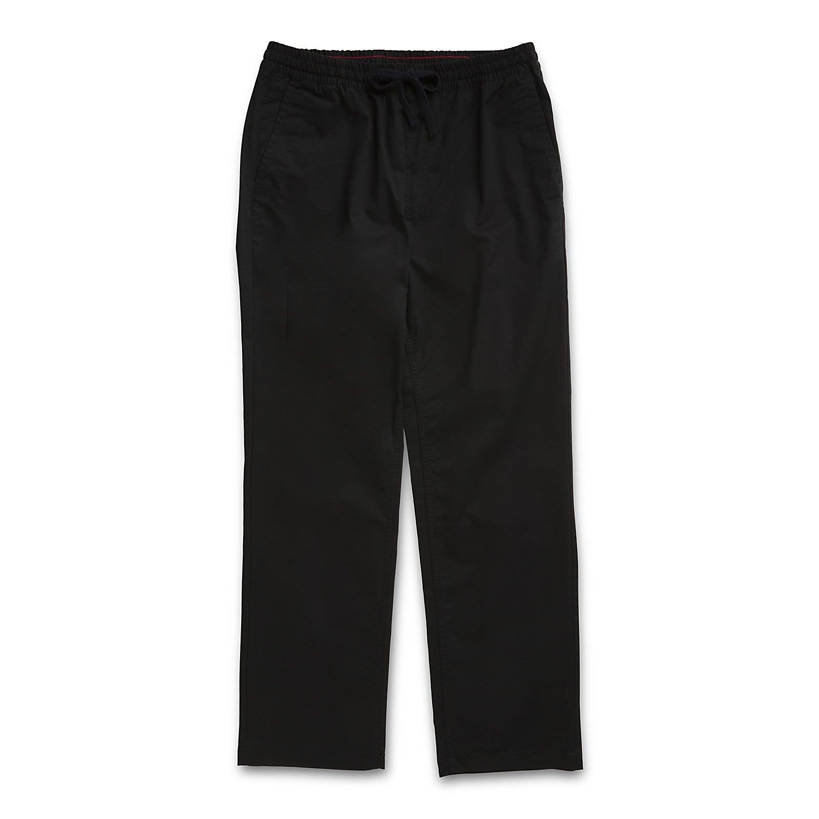 Black Relaxed Fit Vans Elastic Range Pants