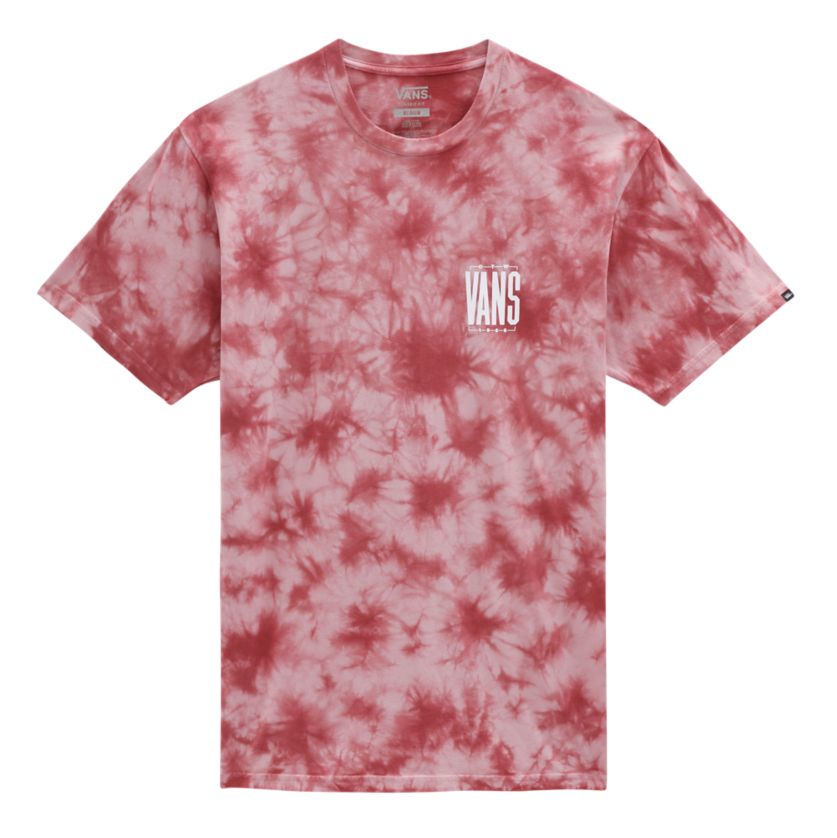 Tie Dye Tall Type Vans T-shirt