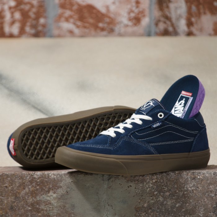 Dress Blues Rowan Pro Vans Skateboarding Shoe