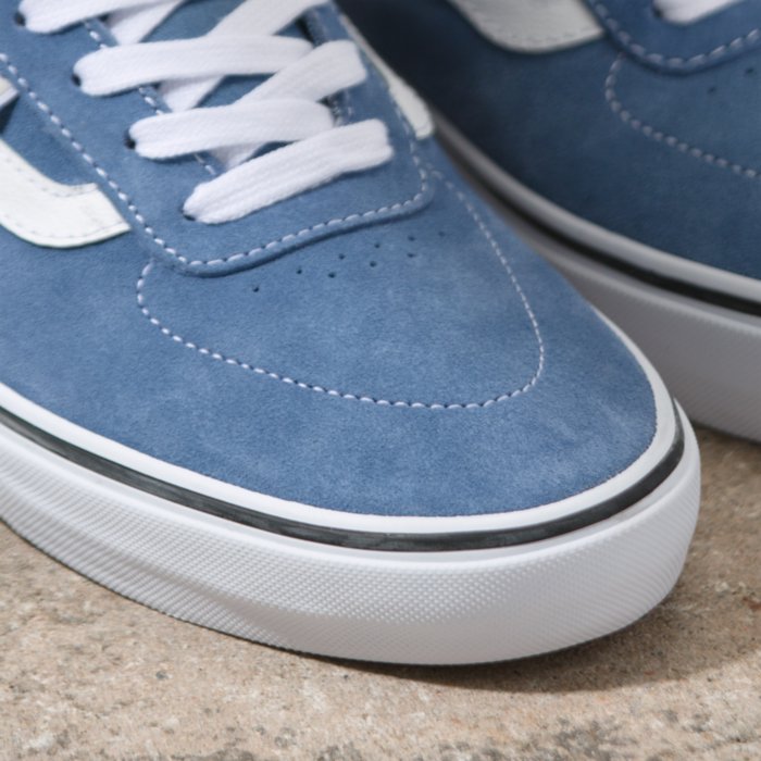 Moonlight Blue Kyle Walker Vans Skateboarding Shoe Detail