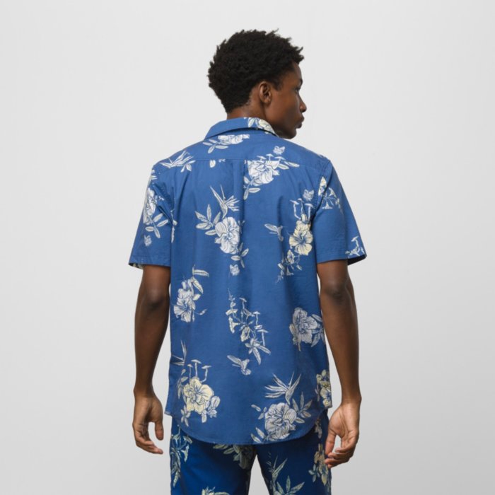 Limoges Essential Floral Vans Buttondown Shirt Back