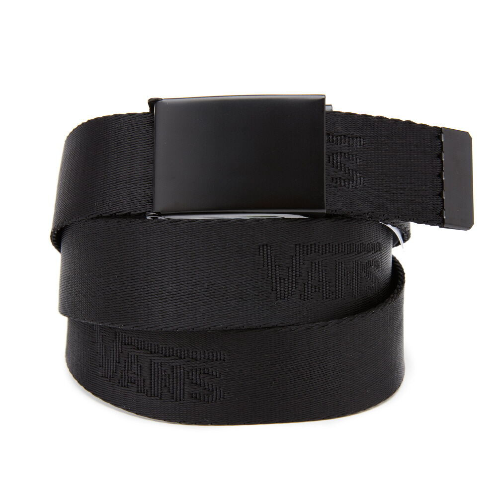 Black Off The Wall Vans Web Belt