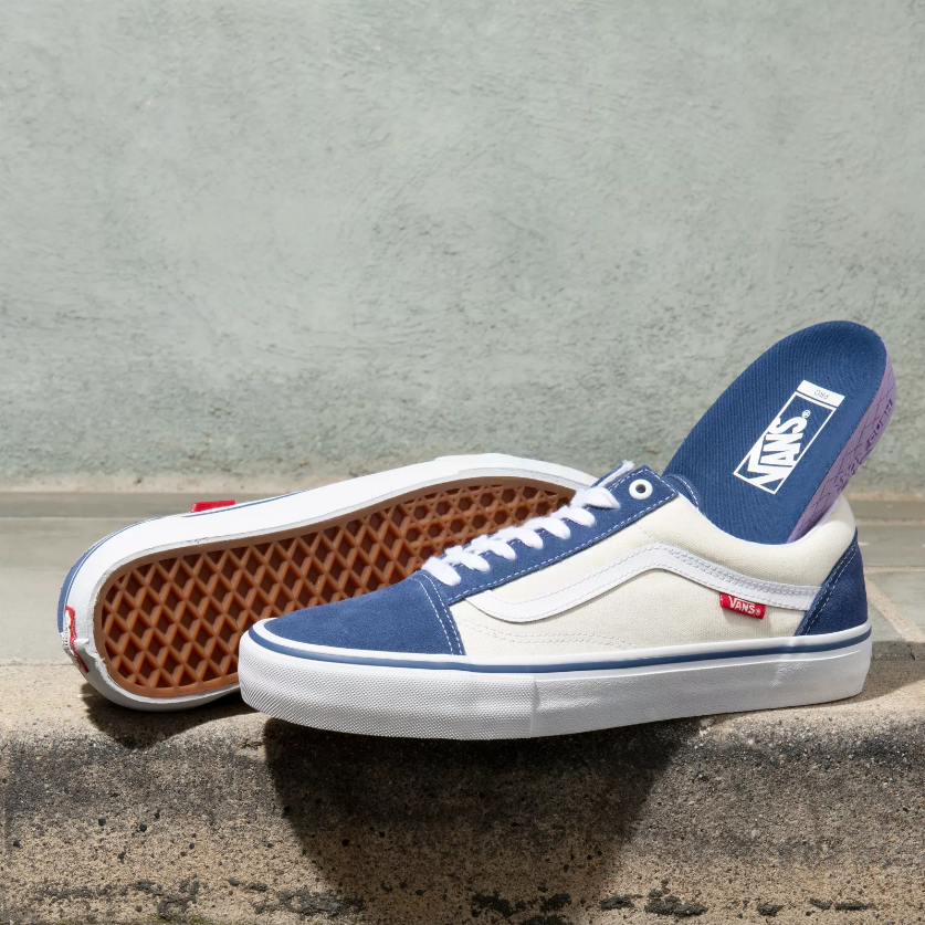 STY Navy CLassic White Old Skool Pro