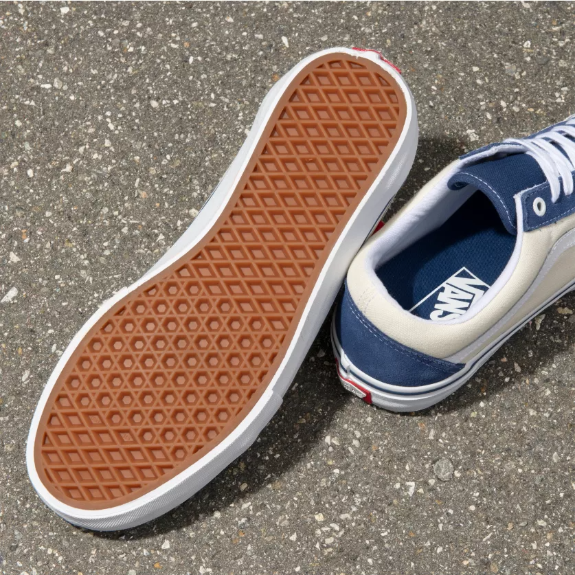 STY Navy Classic White Skate Shoes