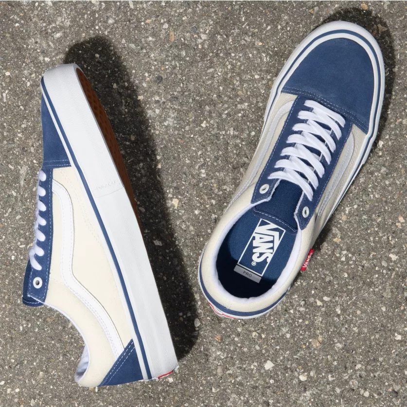 STY Navy Classic White Vans Old Skool Pro