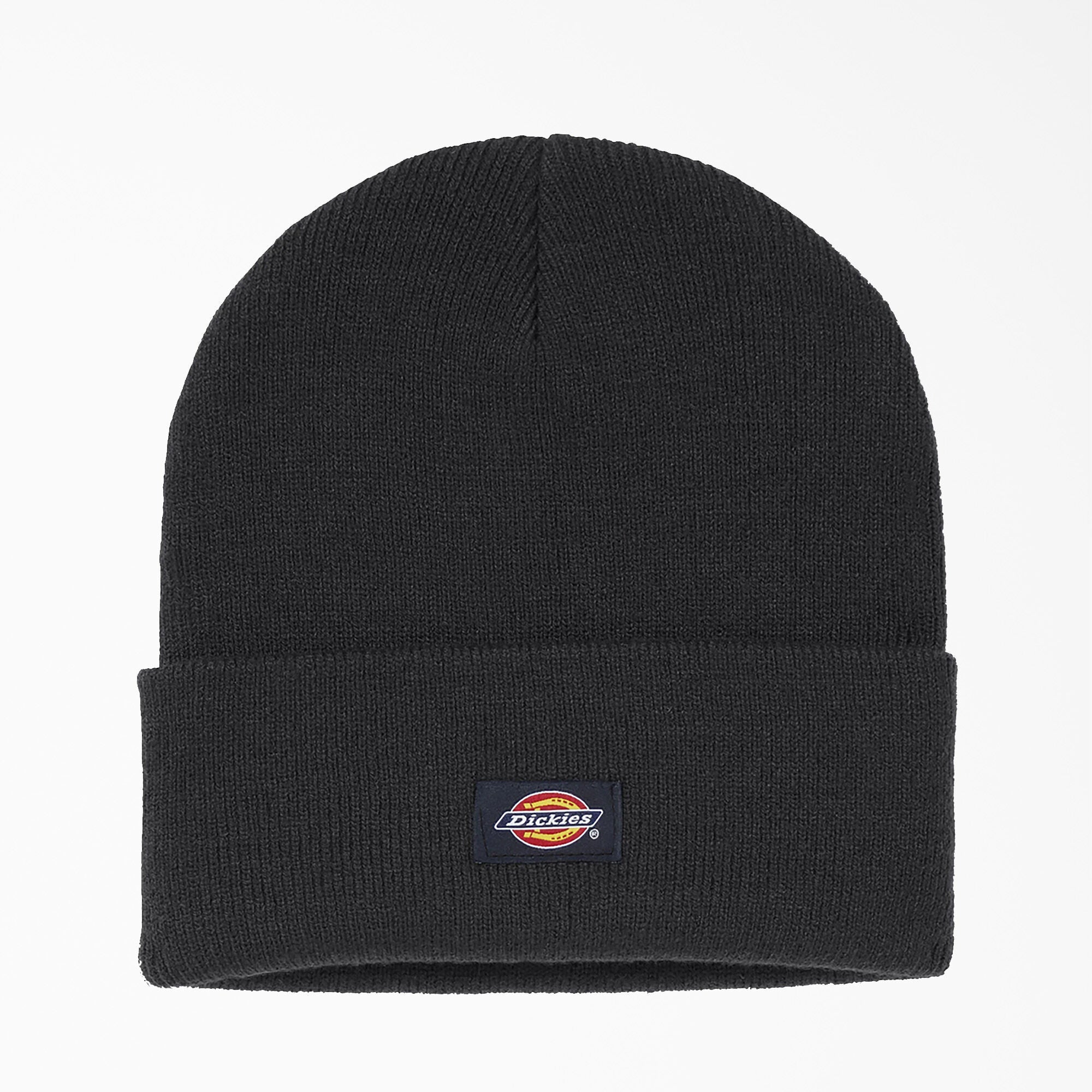 Black Cuffed Knit Dickies Beanie