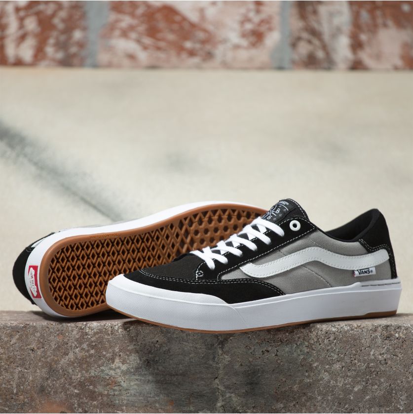 Black Silver Elijah Berle Nation Vans Skateboard Shoe