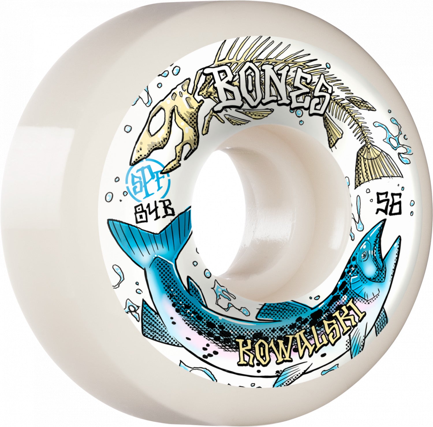 Kevin Kowalski p5 Sidecut Salmon Spawn Bones Skate Park Formula Skateboard Wheels