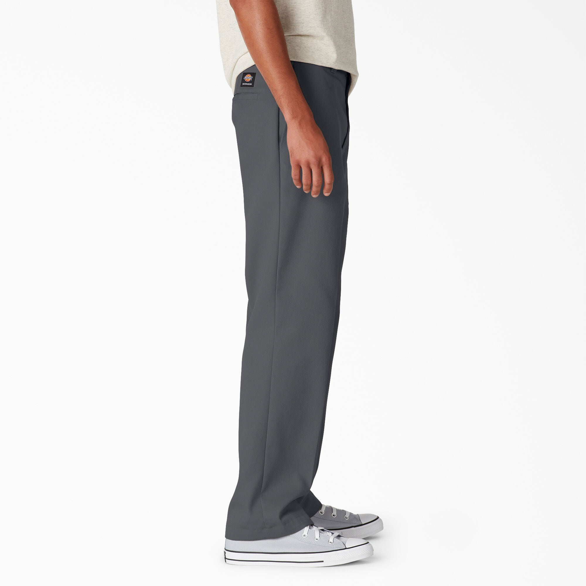 Charcoal Dickies Regular Fit Skateboarding Pants Side