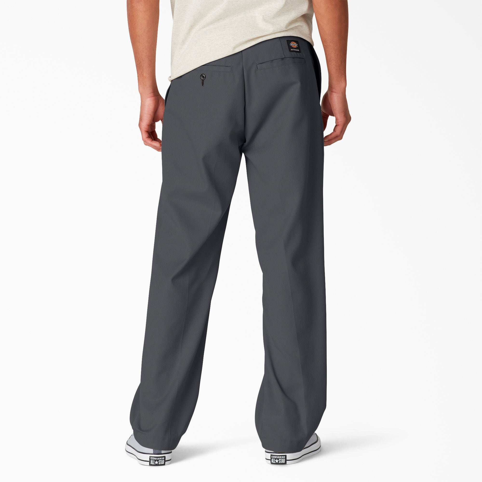 Charcoal Dickies Regular Fit Skateboarding Pants Back