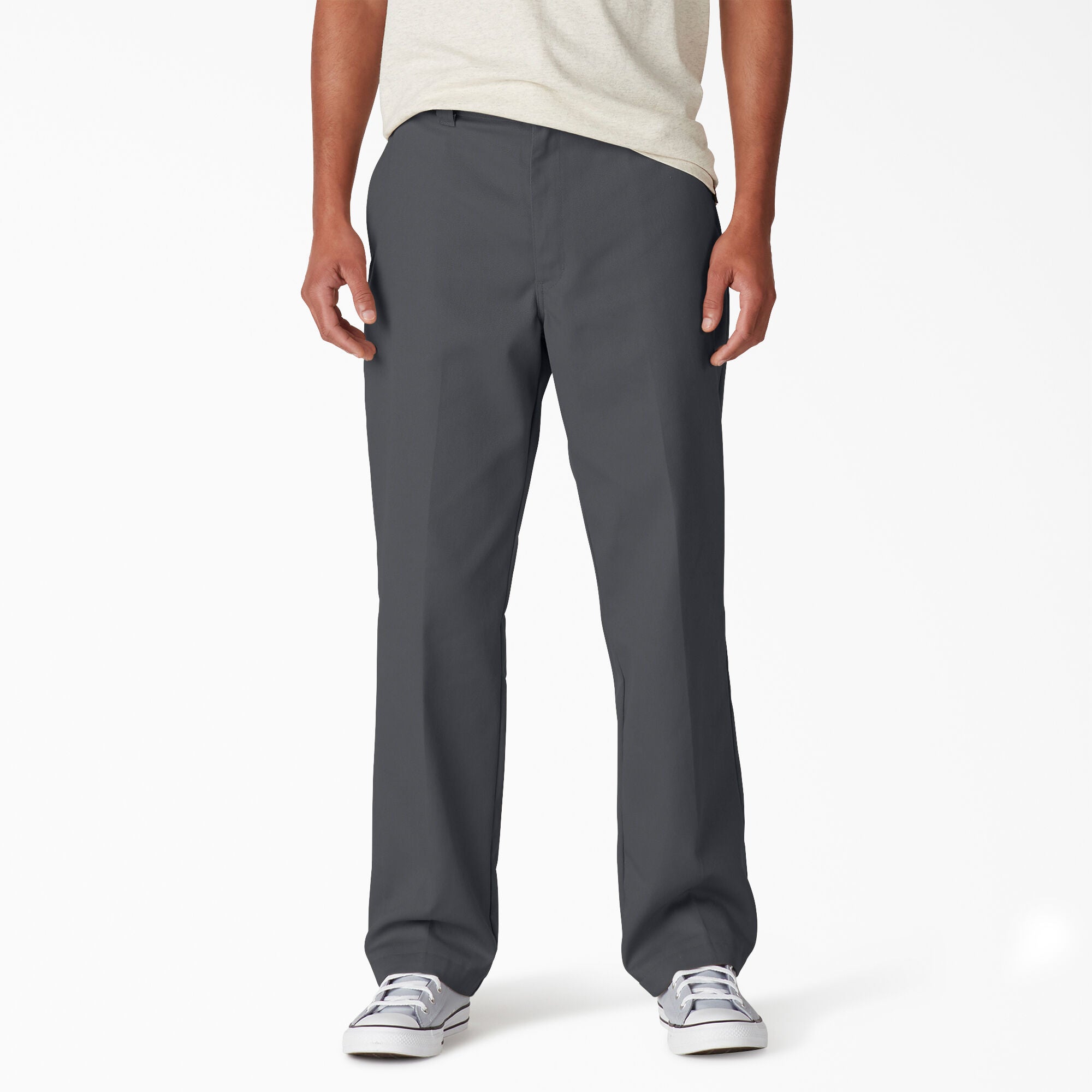 Charcoal Dickies Regular Fit Skateboarding Pants Front