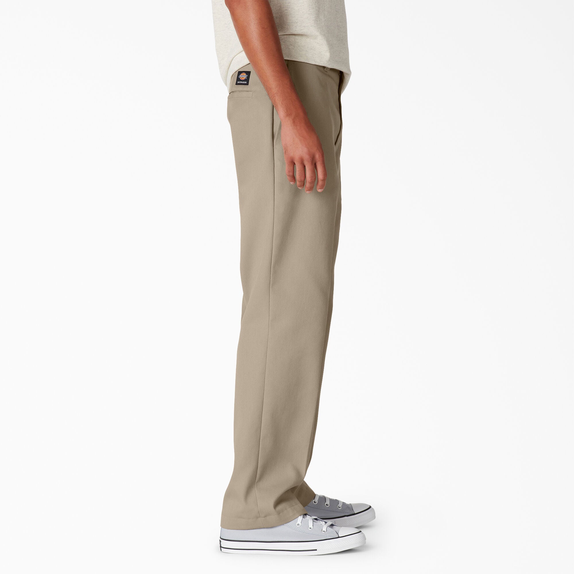 Desert Sand Dickies Regular Fit Skateboarding Pants Side