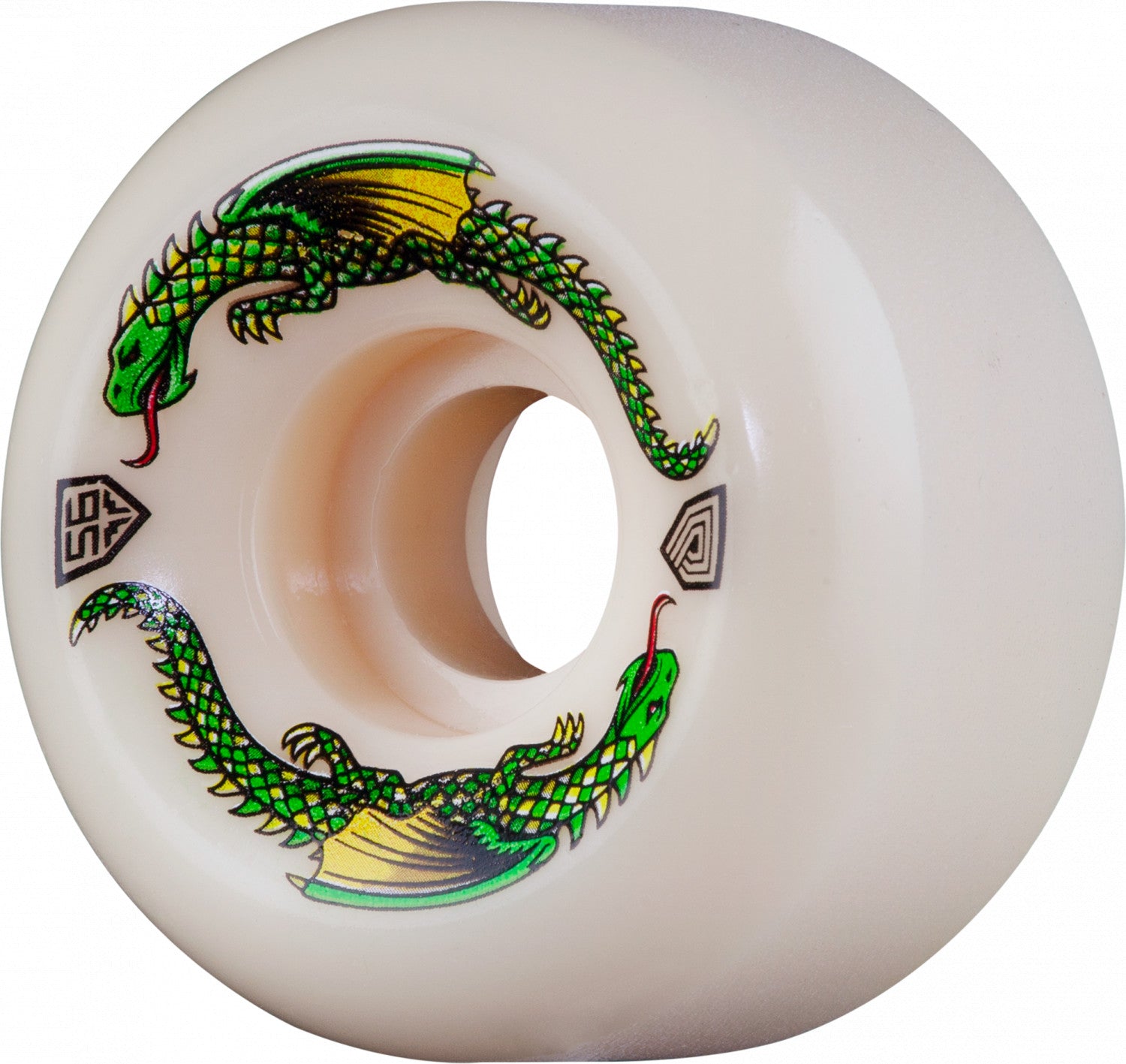 56mm x 36mm 93a Dragon Formula Powell Peralta Skateboard Wheels