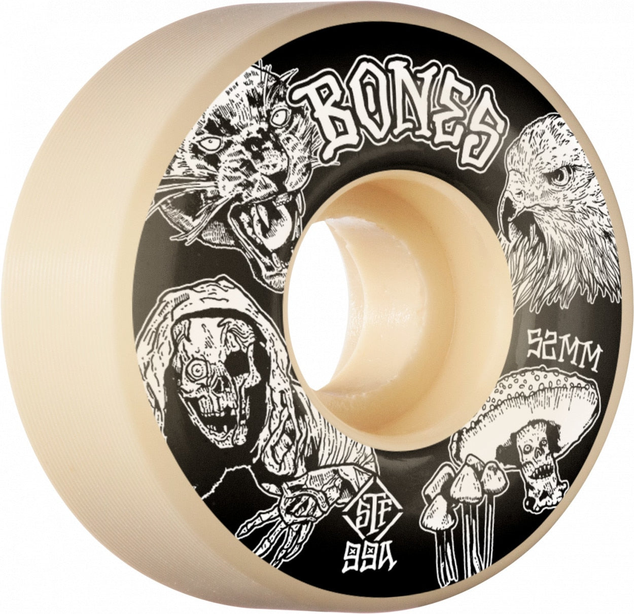 Bones STF Easy Streets Night Watch V1 Standard Skateboard Wheels