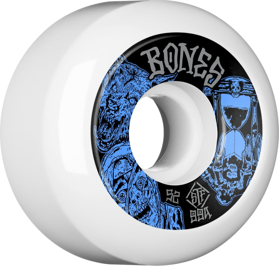 Bones STF Easy Streets Time Beats V5 Sidecuts Skateboard Wheels