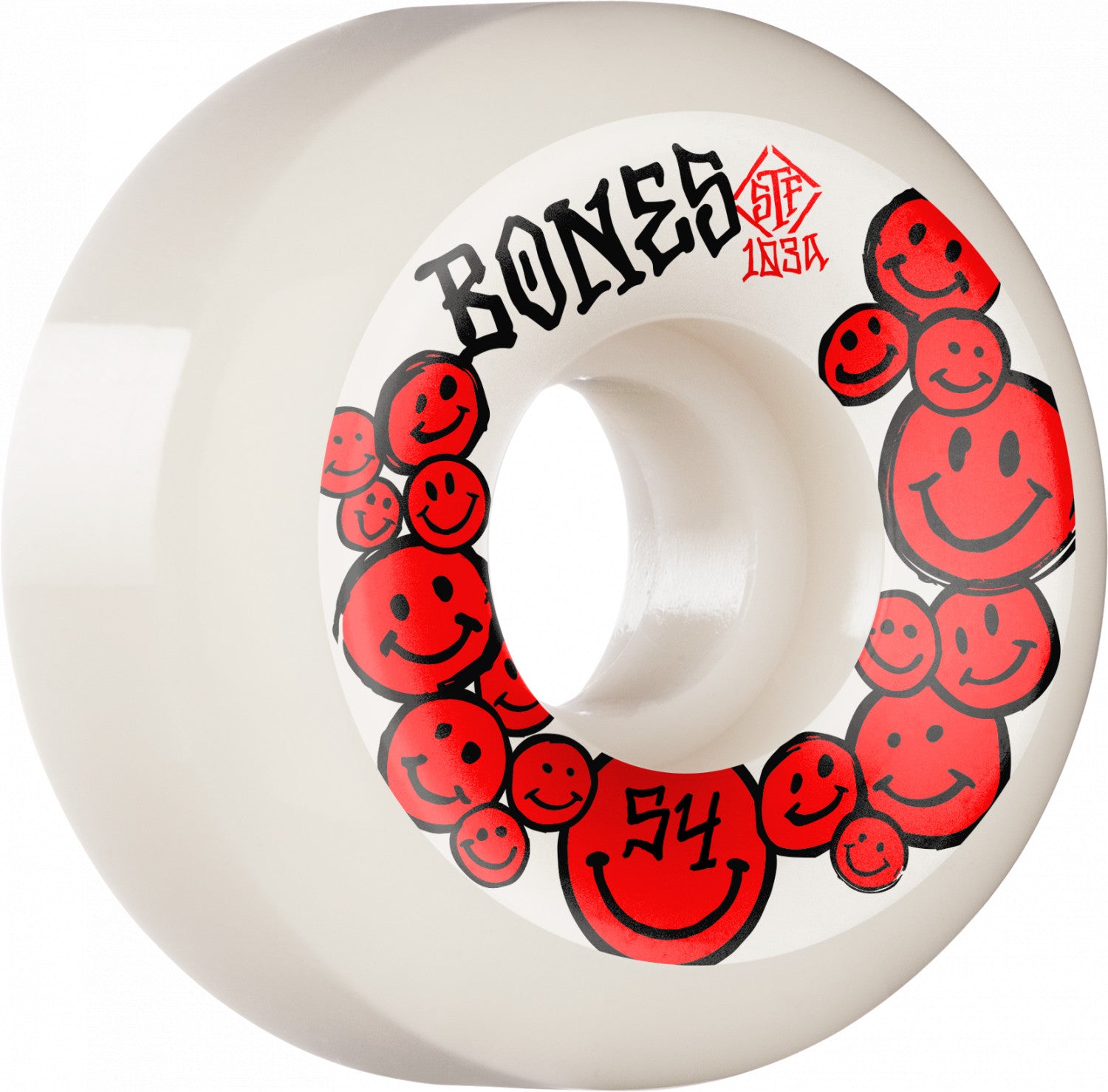 Happiness 103a Bones STF Skateboard Wheels