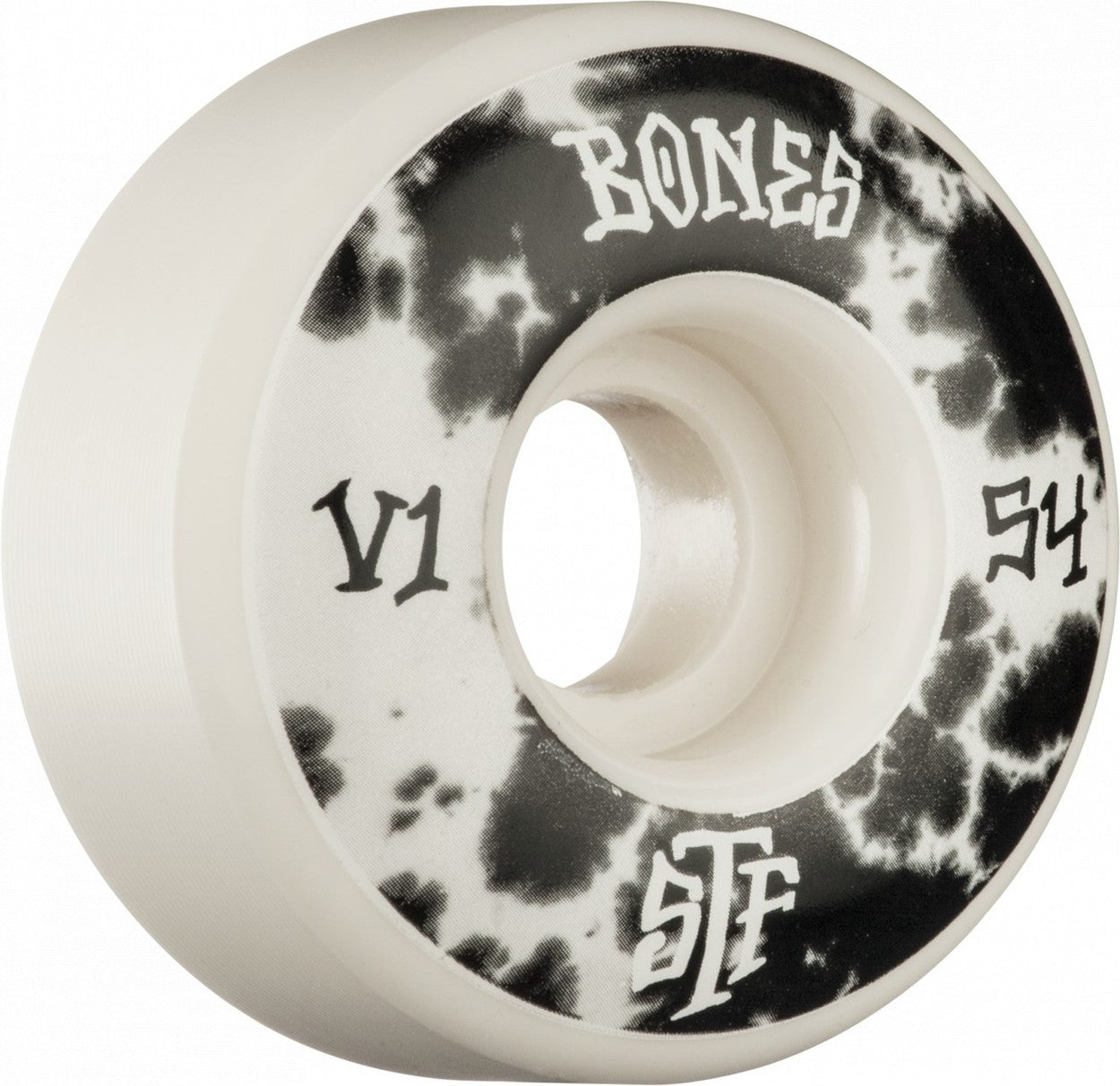 Bones STF Deep Dye V1 Skateboard Wheels - Black