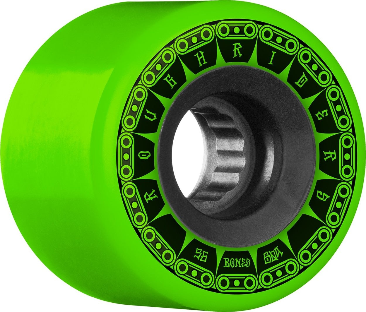 Bones ATF Tank Rough Riders Skateboard Wheels - Green