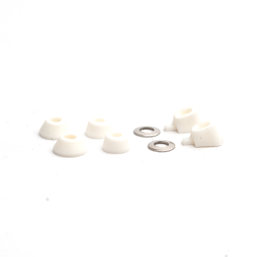 Super Soft Classic White Blackriver Trucks First Aid Bushing Set