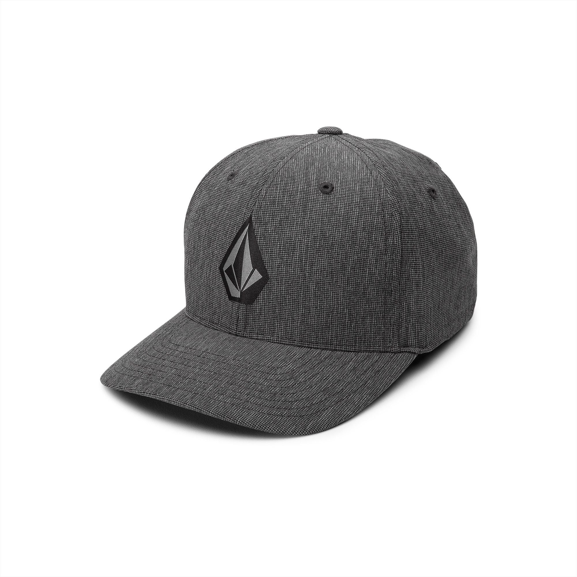 Dark Charcoal Flex Fit Stone Tech Volcom Hat