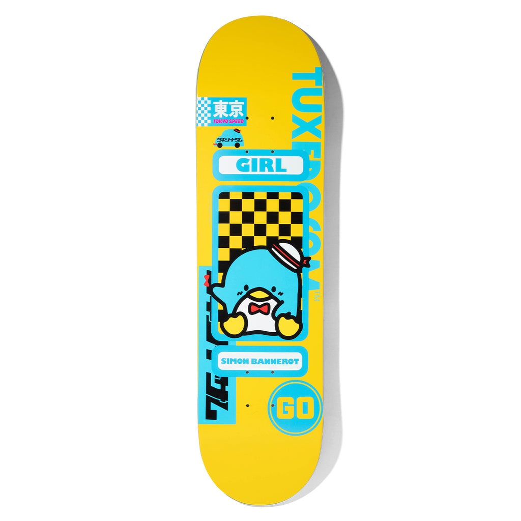 Simon Bannerot Sanrio Girl Tokyo Speed Skateboard Deck