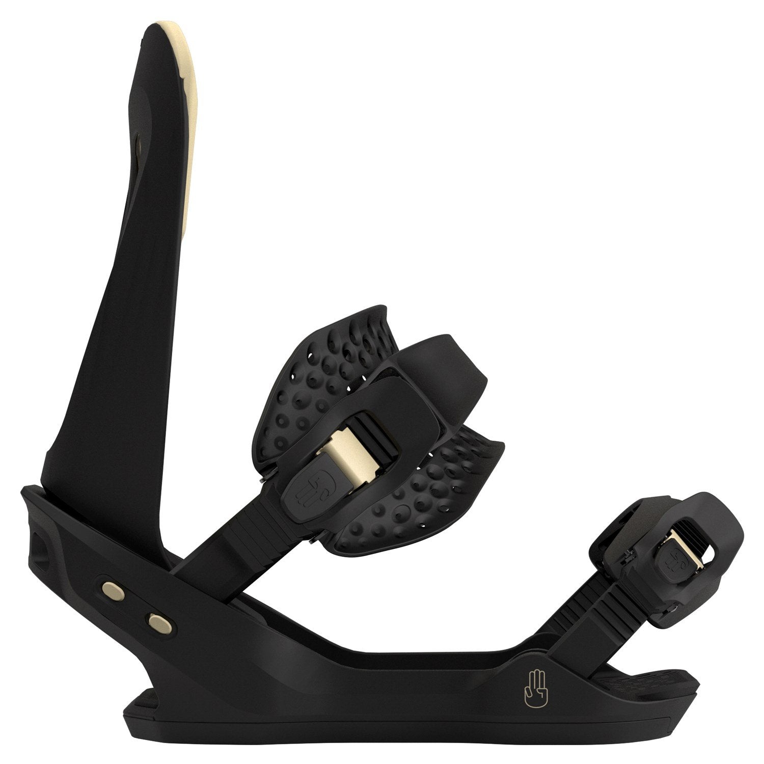 2023 Black Bataleon Blow Snowboard Bindings Side