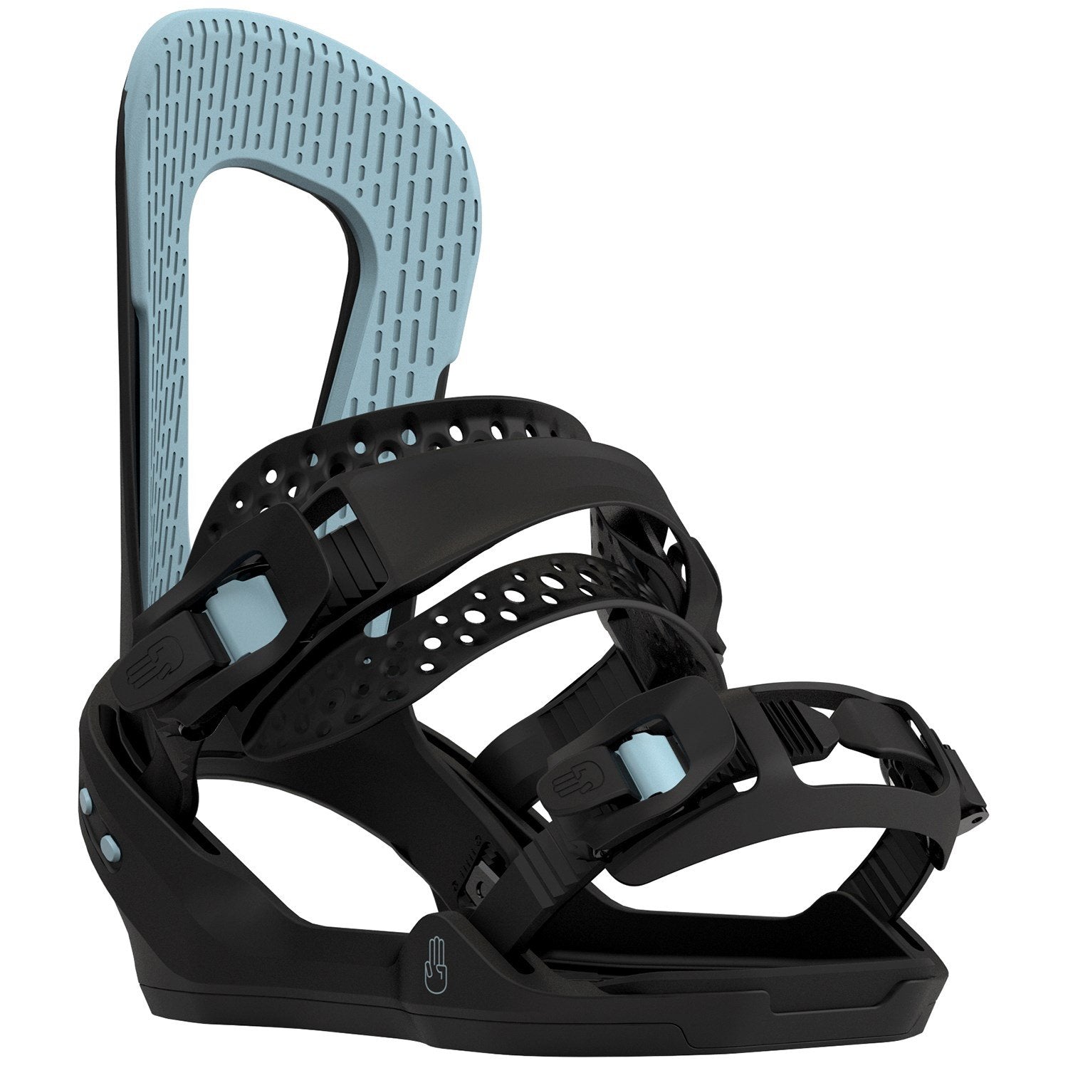 2023 Black Chaser Bataleon Snowboard Bindings Front