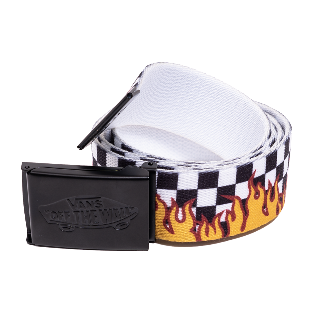 Shredator Flames Vans Web Belt