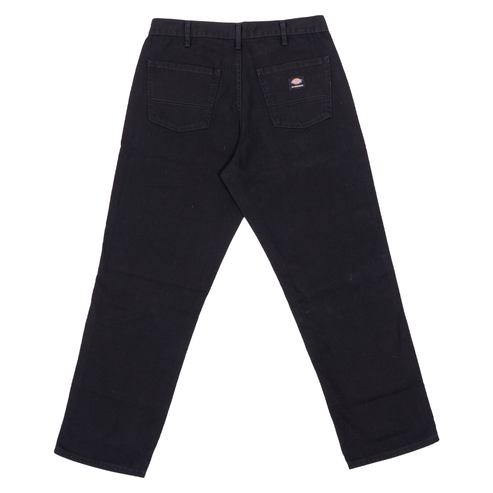 Black Jake Hayes Dickies Skateboarding Denim Back