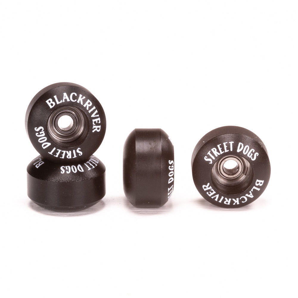 Black Street Dogs Blackriver Urethane Fingerboard Wheels