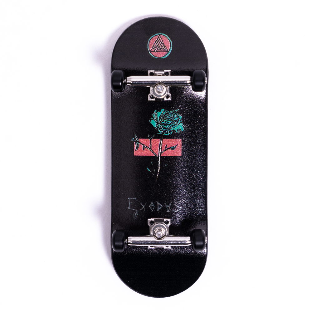 Black Anoixi Rose Exodus Complete Fingerboard