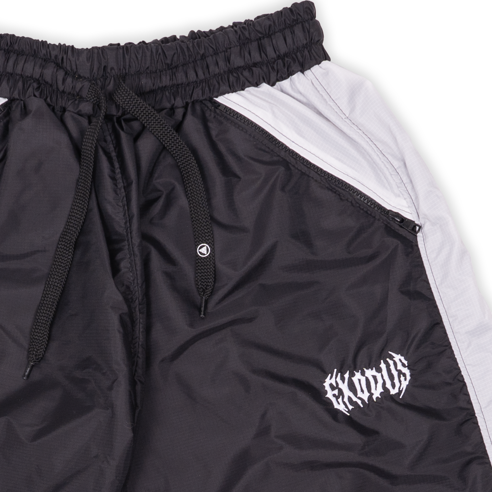 Black/White Exodus Hammer Snow Pants Detail