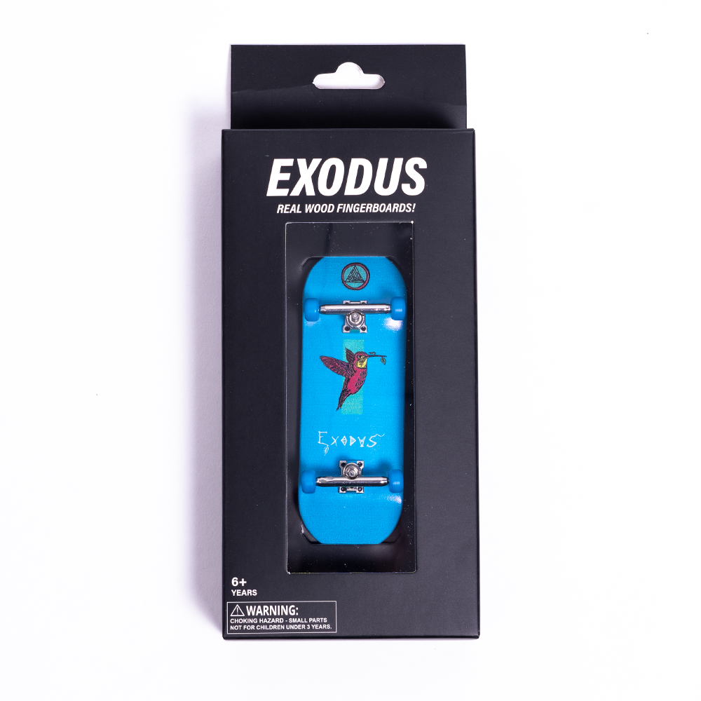 Blue Anoixi Bird Exodus Complete Fingerboard