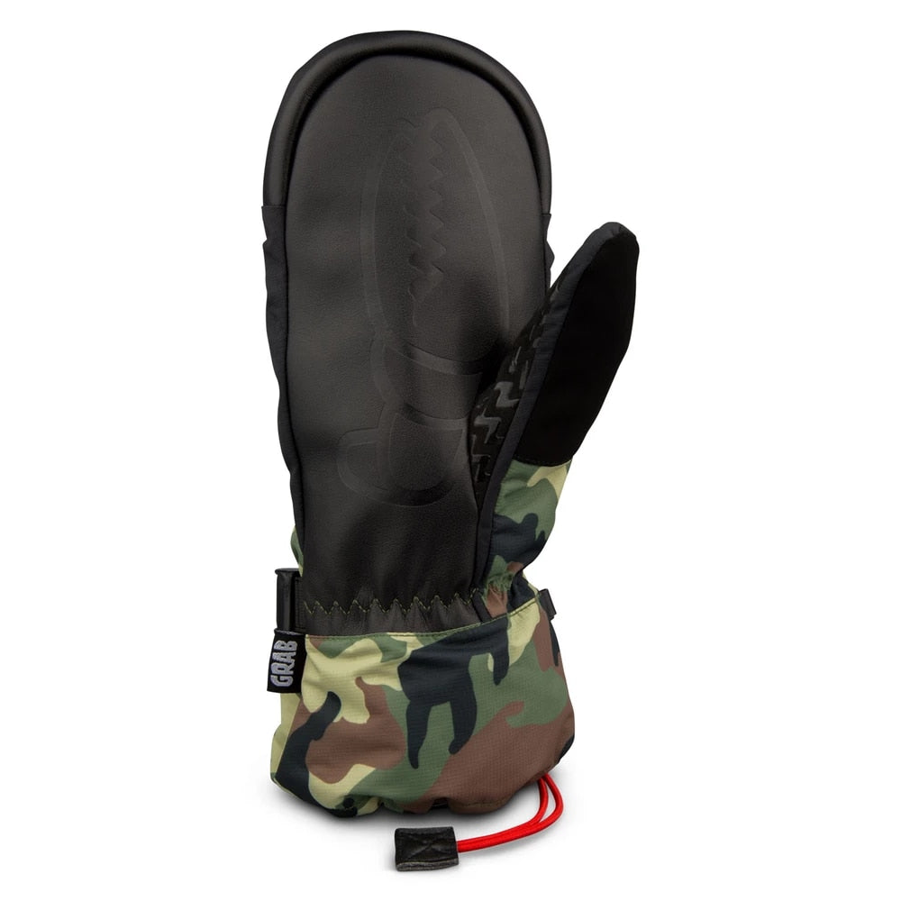 Crab Grab Cinch Mitt Snowboard Mittens - Classic Camo