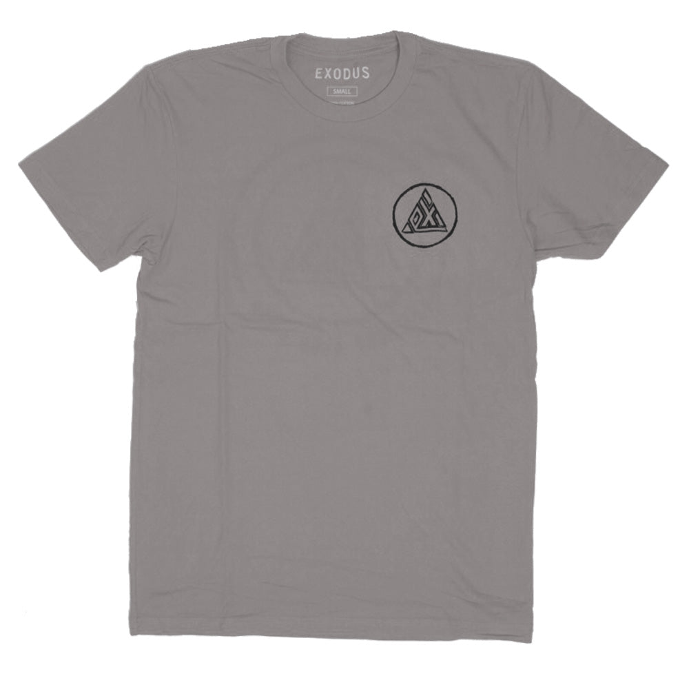 Exodus Distressed Tee - Warm Grey