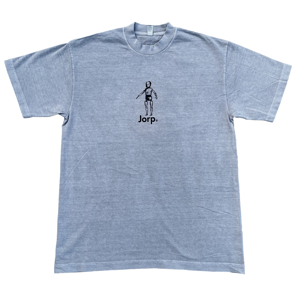 Jorp Crash Test Baby Tee - Silver