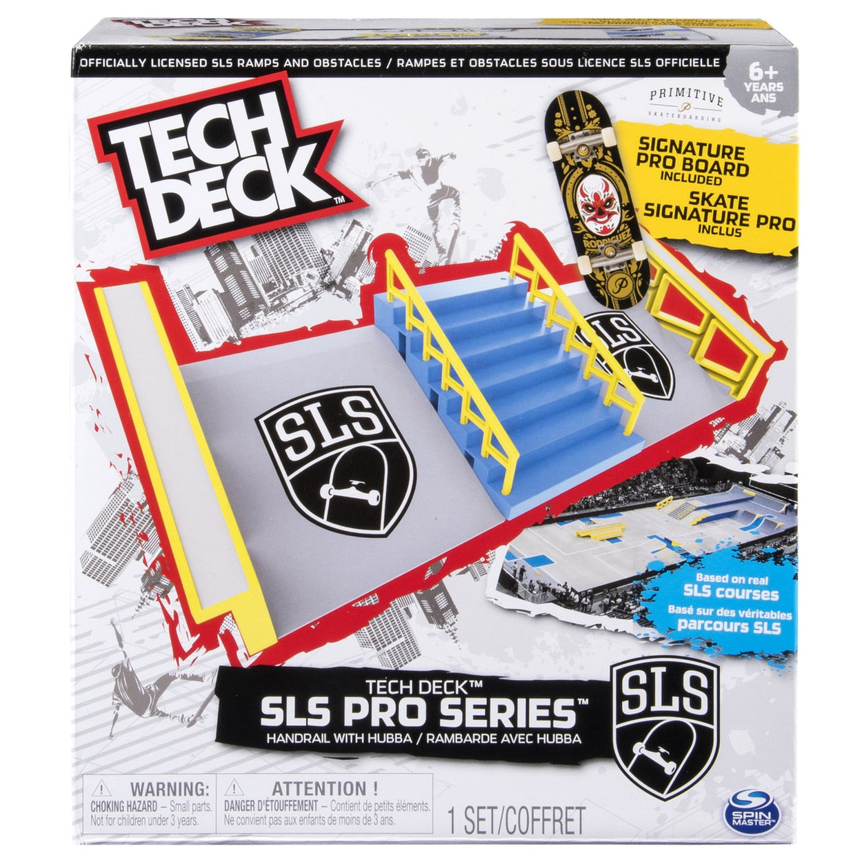 Tech Deck SLS Pro Series Ramps - Handrail W/ Hubba