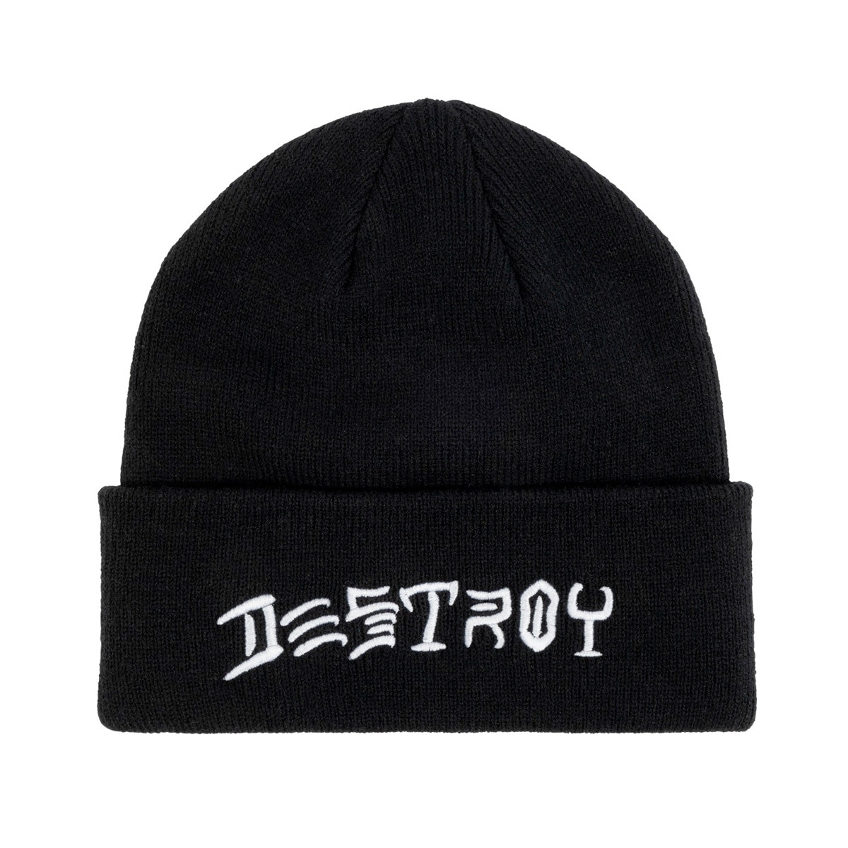 Embroidered Destroy Thrasher Magazine Beanie