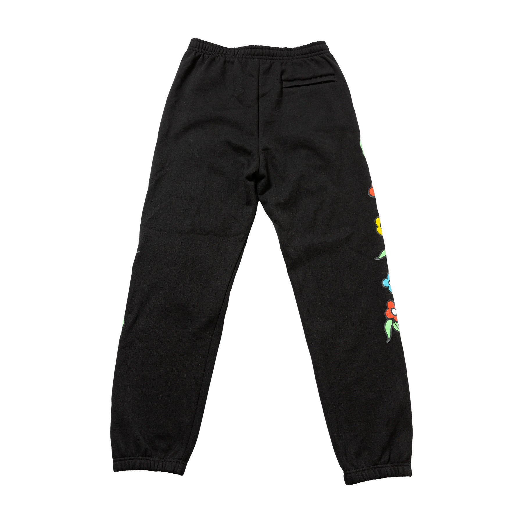 Black Krooked Mark Gonzalez Sweatpants Back