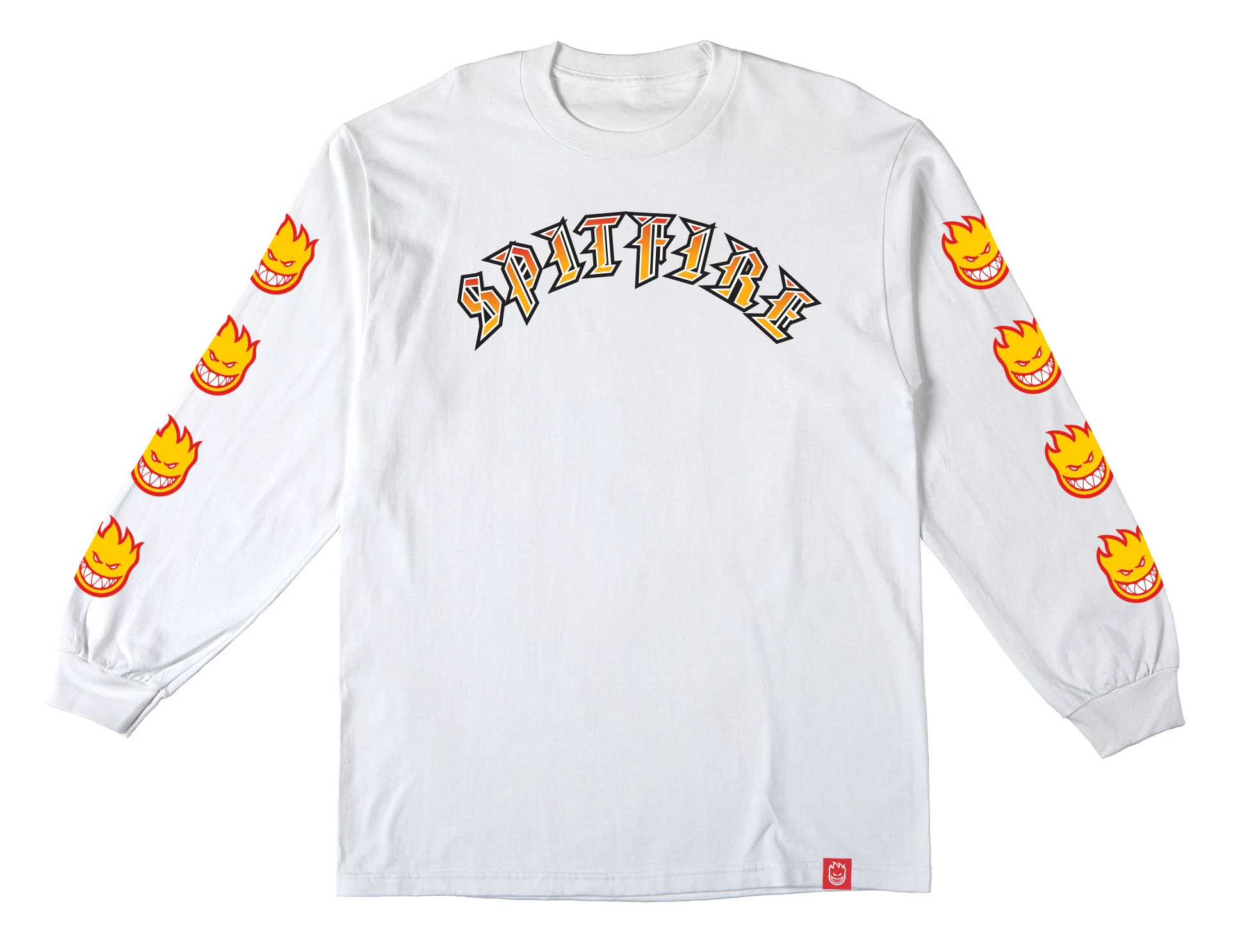 Old English Bighead Fill Spitfire Wheels Long Sleeve T-Shirt