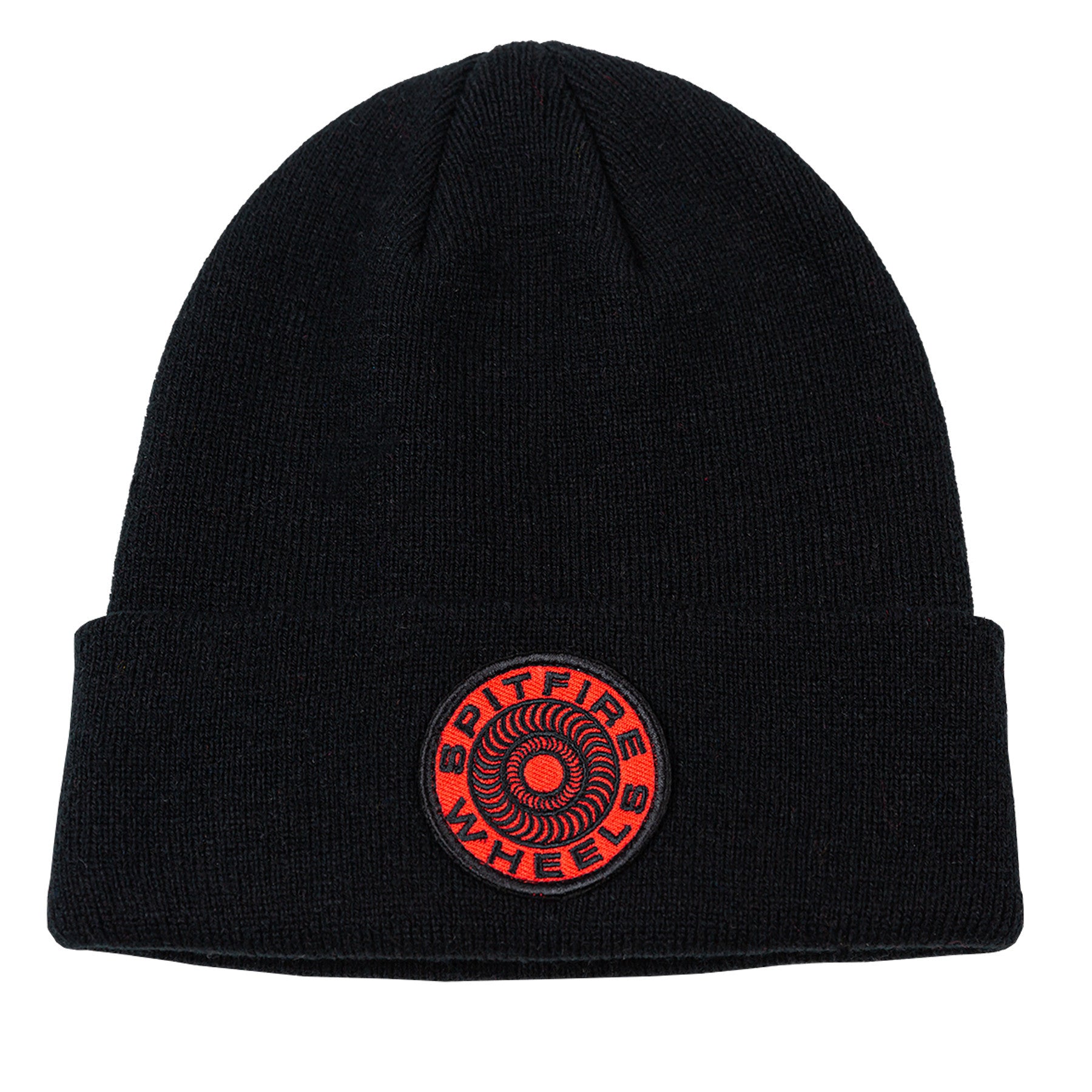 Black/red 87' Classic Swirl Spitfire Beanie