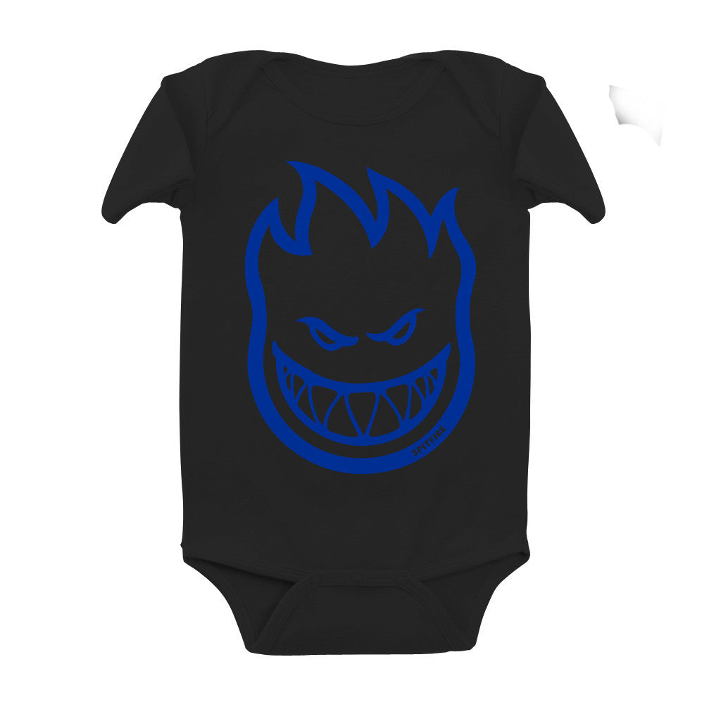 Black/Blue Baby Bighead Spitfire Onesie