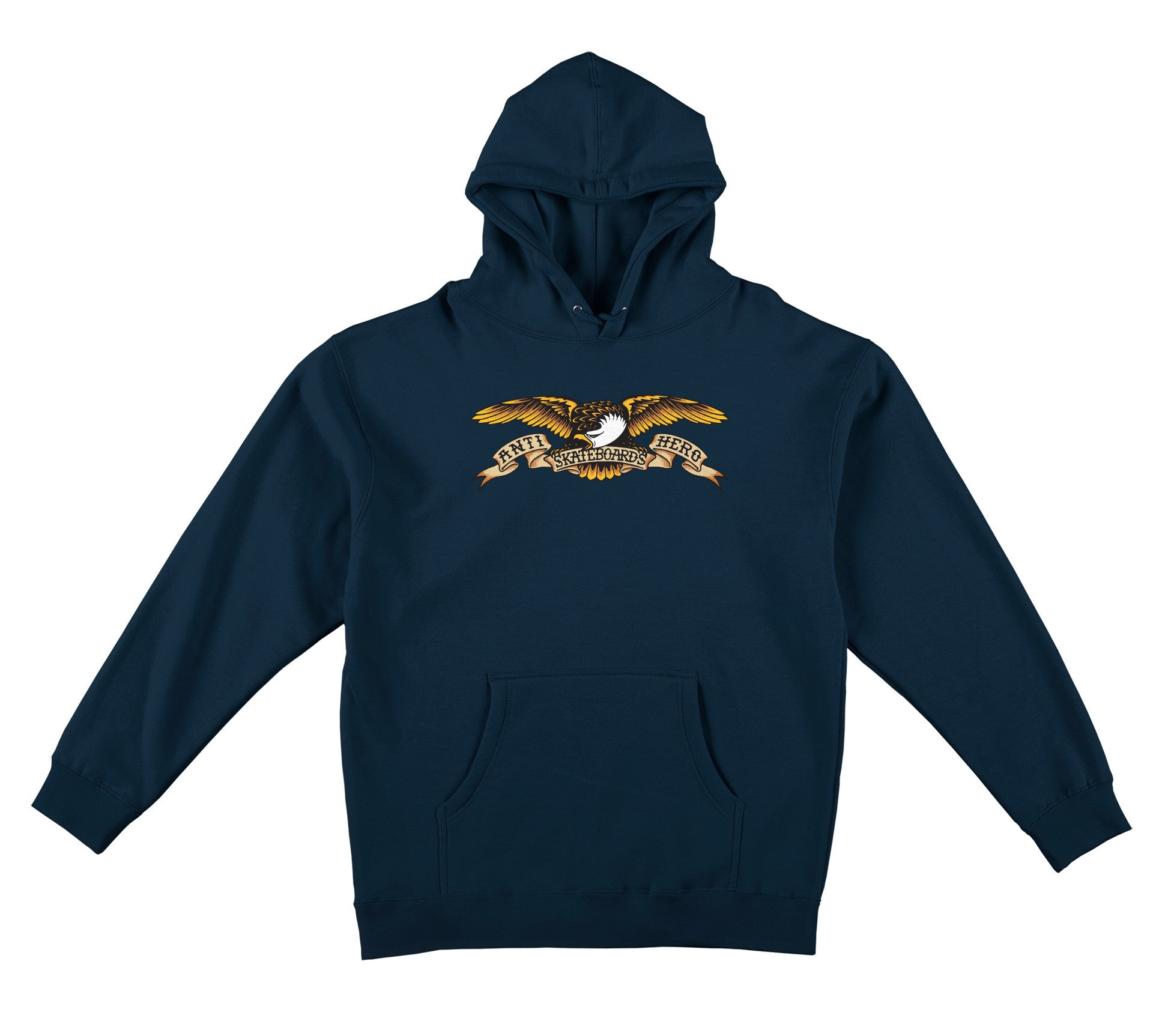 Navy Classic Eagle Youth Antihero Skateboards Hoodie