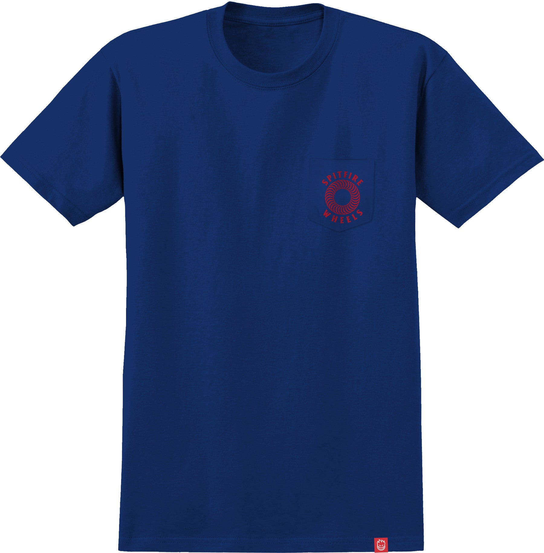 Royal Blue Hollow Classic Spitfire Wheels T-Shirt